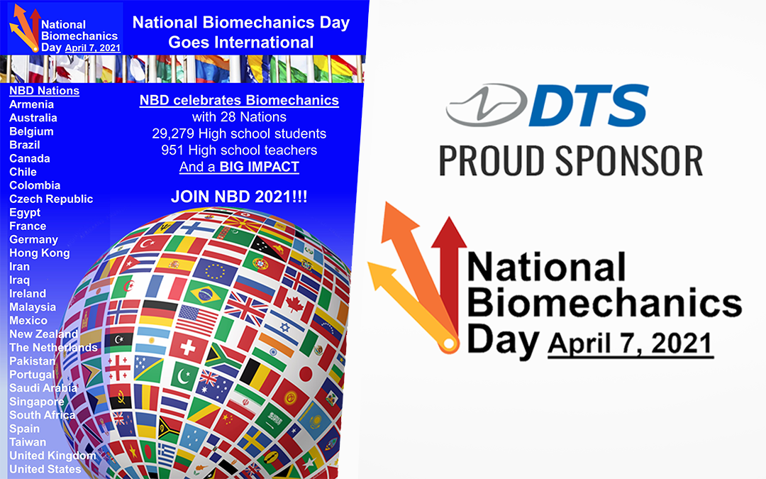 DTS Proud Sponsor of National Biomechanics Day 2021