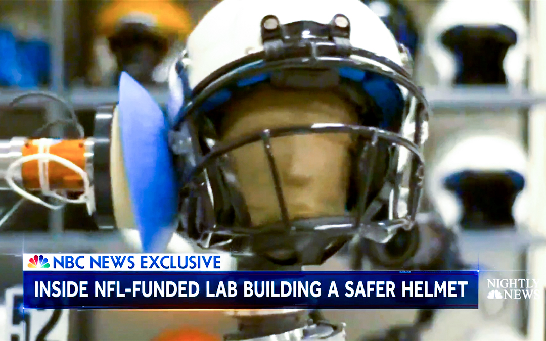 NFL-Funded Lab Building a Safer Football Helmet