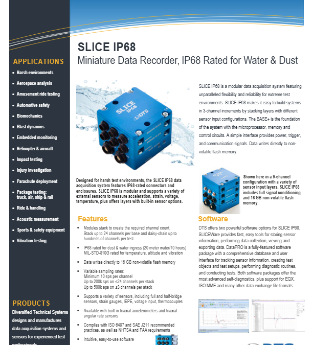 DTS_Datasheet_SLICE-IP68_03-2023 | Diversified Technical Systems