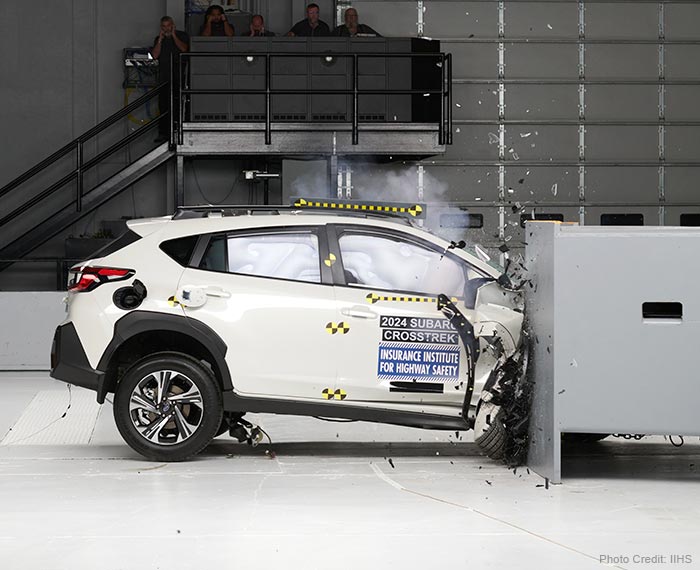 Crash Test Photo Credit IIHS
