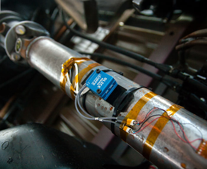 DTS SLICE NANO - Rotating Shaft Mount - Application