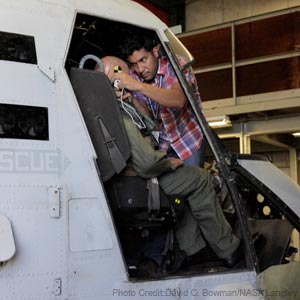 Helicopter Crash Test -  Photo Credit NASA Langley