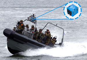 Military Boat with SLICE IP68