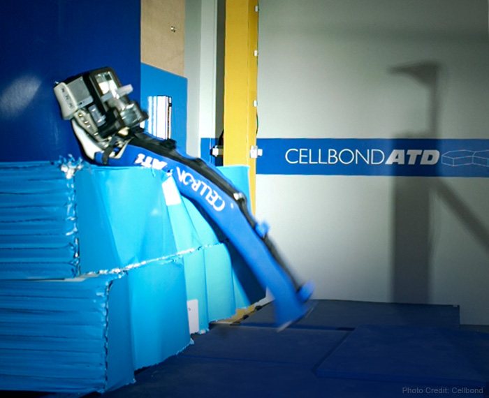 Pedestrian Legform Testing Photo Credit Cellbond