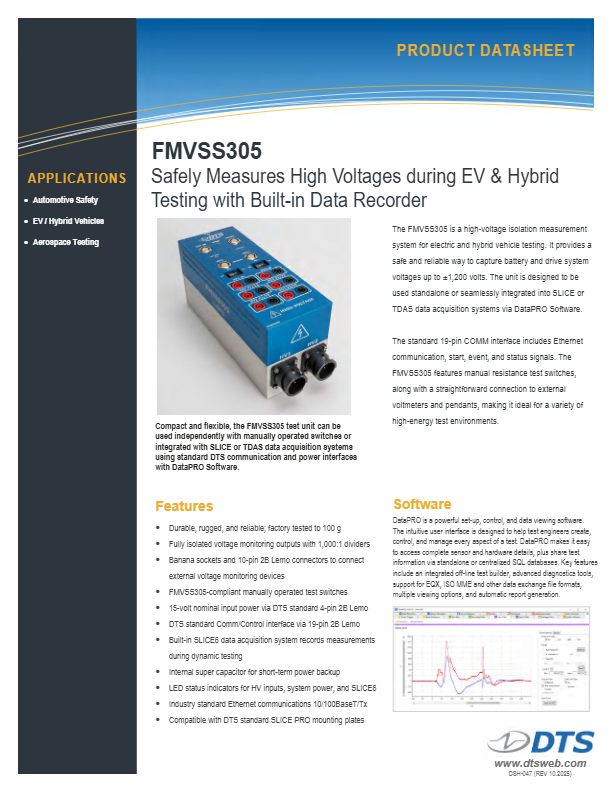 DTS_Datasheet_FMVSS305_09-2025