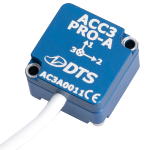 The ACC3 PRO-A is a triaxial linear accelerometer in a compact, rugged enclosure.