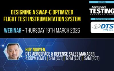 DTS Webinar: Disrupting Legacy Flight Test Instrumentation