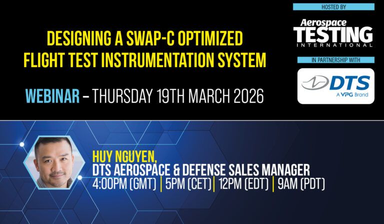 DTS Webinar: Disrupting Legacy Flight Test Instrumentation