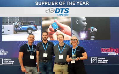 DTS Wins Supplier of the Year at the 2026 Automotive Testing Technology International Awards